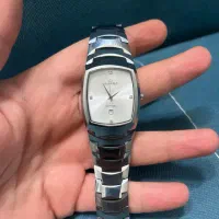 ساعت الگانس سرامیکی اصل و ساعت نقره زنانه