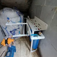 لوله کشی ویلا ، نصب پکیج  پمپ و منبع و شیرآلات