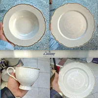 سرویس چینی طرح استخوانی جدید مناسب جهیزیه