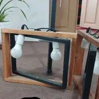 لوستر چوبی