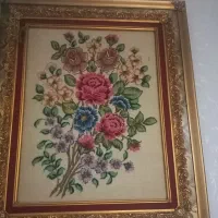 تابلو فرش دستباف کاشان