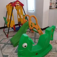 ست تاب ۲نفره سرسره الاکلنگ کودک