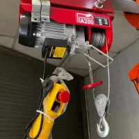 وینچ تکفاز برقی بالابر جرثقیل برقی