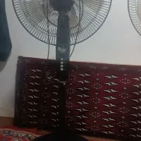 دو عدد پنکه پایه بلند