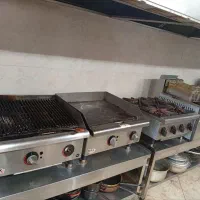 دوعدد گریل تخت