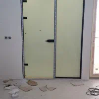 شیشه سکوریت ،درب برقی