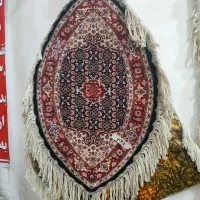 بیضی رومیزی رج 50 گل ابریشم