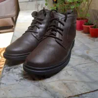 بوت خارجی تمام چرم طبیعی گاوی