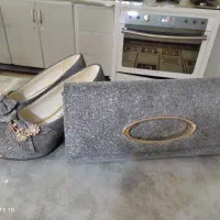 کیف و کفش مجلسی لمه دار