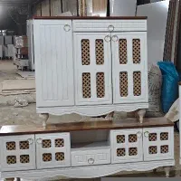 کمد لباس عرض ۱۱۰ ۳کشو اینه قدی دار|جاکفشی، کمد، دراور|مشهد, گرجی علیا|دیوار