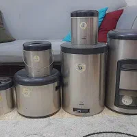 بانکه حبوبات استیل