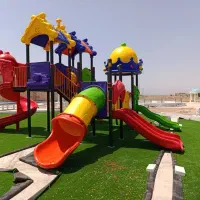 تجهیزات شهربازی پارکی۴۲ تاب دهیاری سرسره مدارس