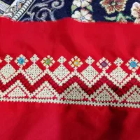 آینه گردو مربع میدوزم
