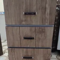کابینت وفایل دست ساز بدنه فلز ومحکم درب چوبی