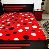 تخت دو نفره به همراه پاتختی