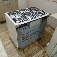 گاز فر دار پنج شعله جوجه گردان