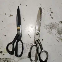 میز برش با طاقه پهن کن و دوعدد قیچی