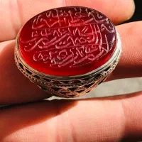 انگشتر فدیوم نقره سازارن 4 مهر