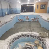 تاسیسات استخر سونا جکوزی لوله کشی