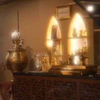 سالن کار و سری زن کافه عربی مردانه