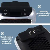 بخاری هیتردیجیتالی لمسی ریموتدار کم مصرفترین بخاری