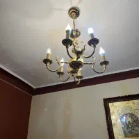 لوستر برنجی آبکاری