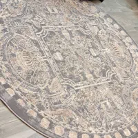 قالیچه گرد۱ونیم در۱ونیم داخل کاور