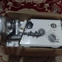 سماور آلمینیومی رو گازی   وچرخ گوشتی