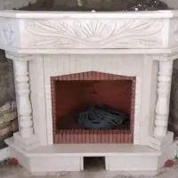 شومینه سنگی کباب پز