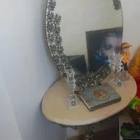 آینه و شمعدان برنجی