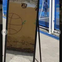 اینه قدی پایه دار فلزی