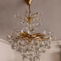 ۲عددلوستر برنز