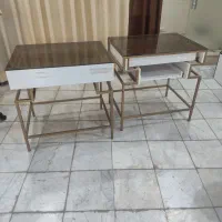 دو عدد میز میکاپ  و آینه و صندلی آرایشگاهی