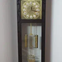 ساعت ایستاده چوبی