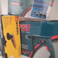 دریل  سنگ فرز آچار بکس  با کفش