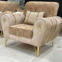 مبل اسکارلت پایه فلزی مبلمان بخشی