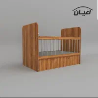 تخت کودک بهمراه تشک