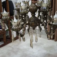 لوستر۱۲ شاخه برنجی