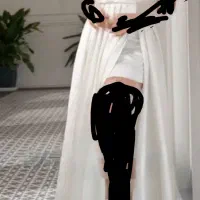 لباس مجلسی و عروسی مزونی ساتن آمریکایی