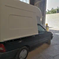 نصب کابین فایبر ۱۵۱وانت پراید اتاق مسقف