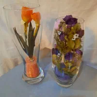 گلدان شیشه ای