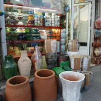 تنور سفالی نهره گلدان دنیای سفال اردبیل