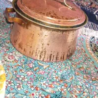 قابلمه مسی قدیمی بسیارتمیز