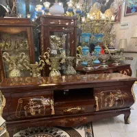 میز تی‌وی آینه وکنسول مازول معرق  کدb78