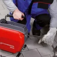 لوله باز کنی با الکترو فنر برقی و لوله کشی