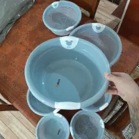 ست لگن و آبکش طرح تدی جدید و شیک