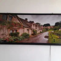 تابلوی مهتابی پشت نور