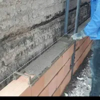 سیمانکاری، دیوارچینی، نصب سنگ پله وموزاییک