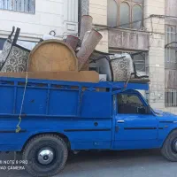 باربری نیسان خاور وانت با کارگر، داخل وخارج ازشهر