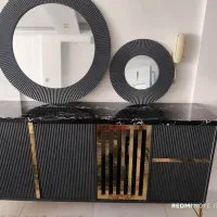 میز تلویزیون و اینه کنسول ست